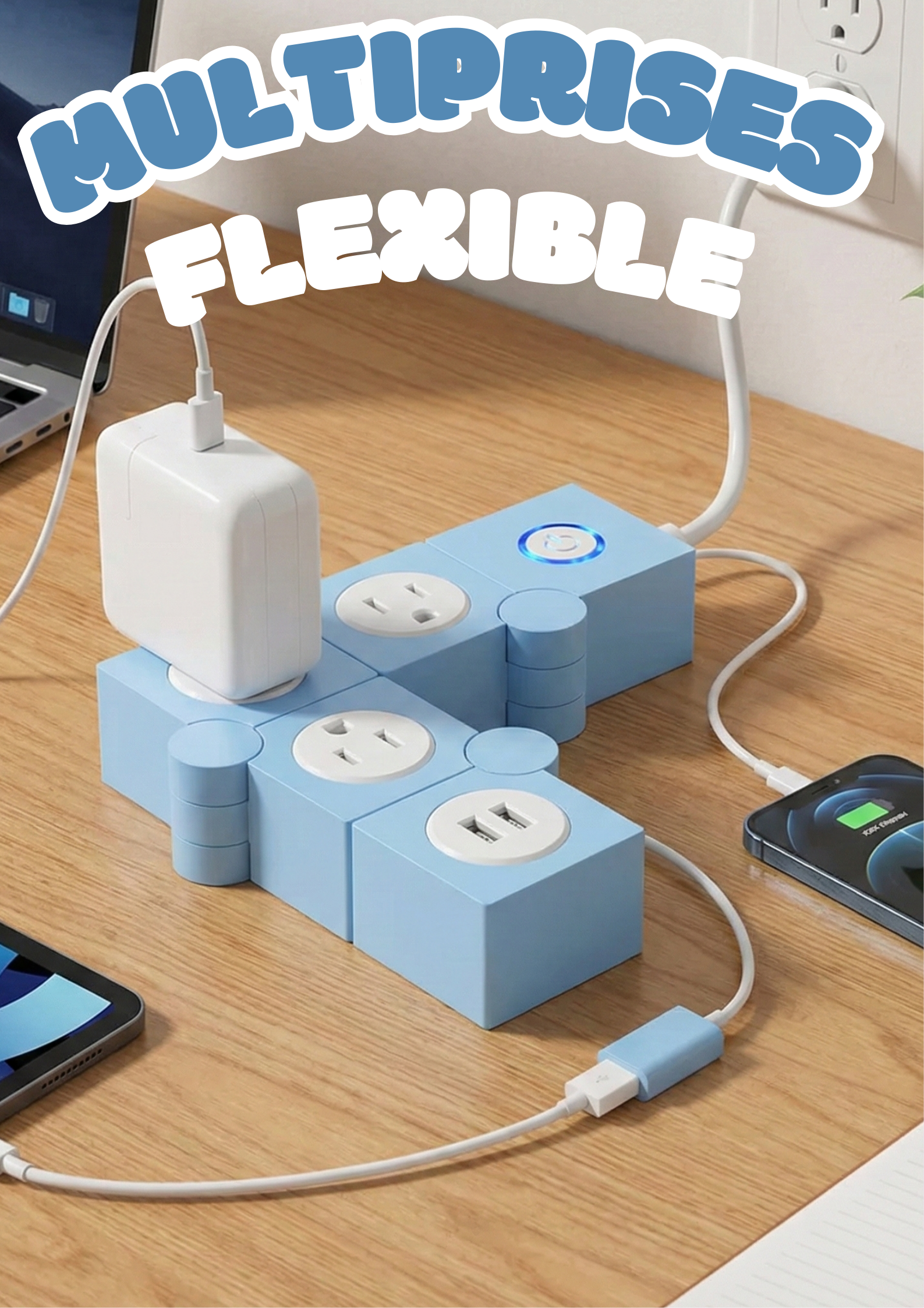 ⚡ Multiprise Modulable FlexiCube™