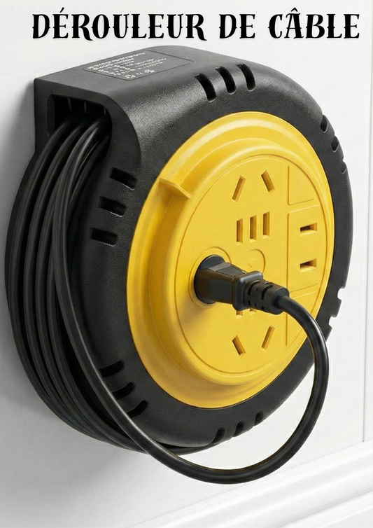 Dérouleur de Câble avec Multiprises